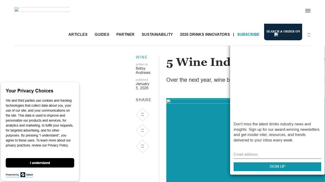 5 Wine Industry Trends to Watch in 2026 SevenFifty Daily